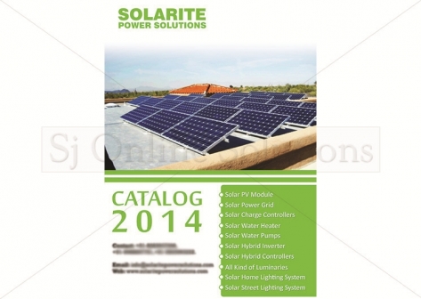 Catalogue Design For Solarite Power Solutions