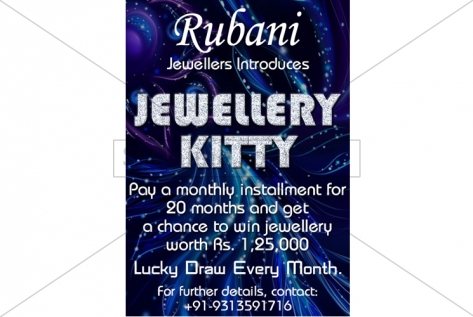 Creative Designing For Jewellery Kitty At Rubani Fabrics And Jewellers