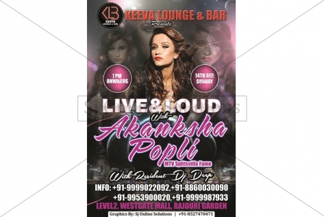 Party With DJ Akansha Popli Splitsvilla Fame at Keeva Lounge Rajouri Garden