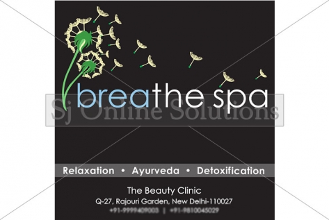 Hoarding Designed And Printed For Breathe Spa