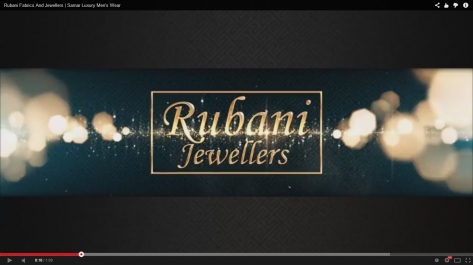 Video Designing For Rubani Fabrics And Jewellers Promotions