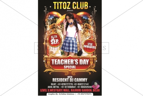 Creative Design For Teachers Day Party At Titoz