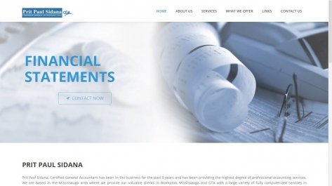Website for Psidana CGA