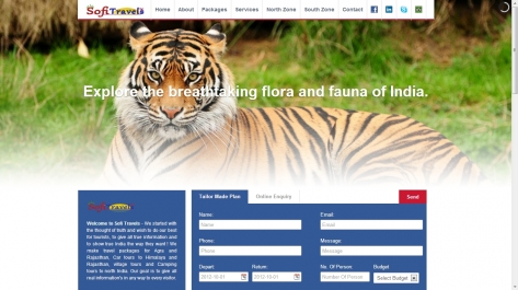 Website for Sofi Travels
