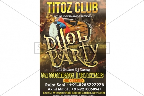 Creative Designing For Dhol Party