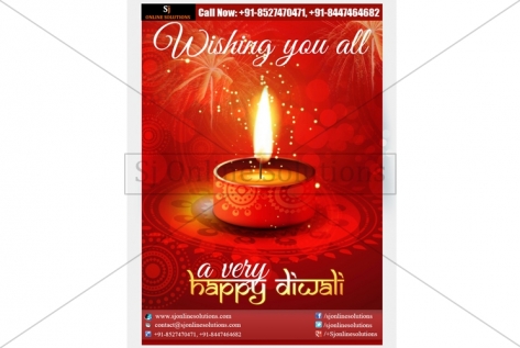 Newsletter Designing For Diwali