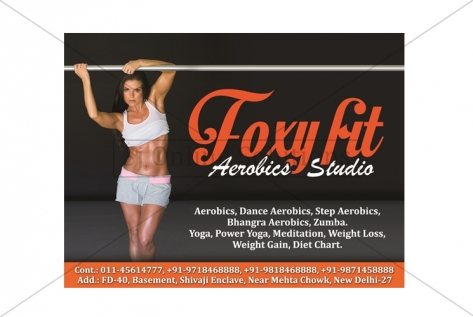 Stickers designing For Foxy Fit